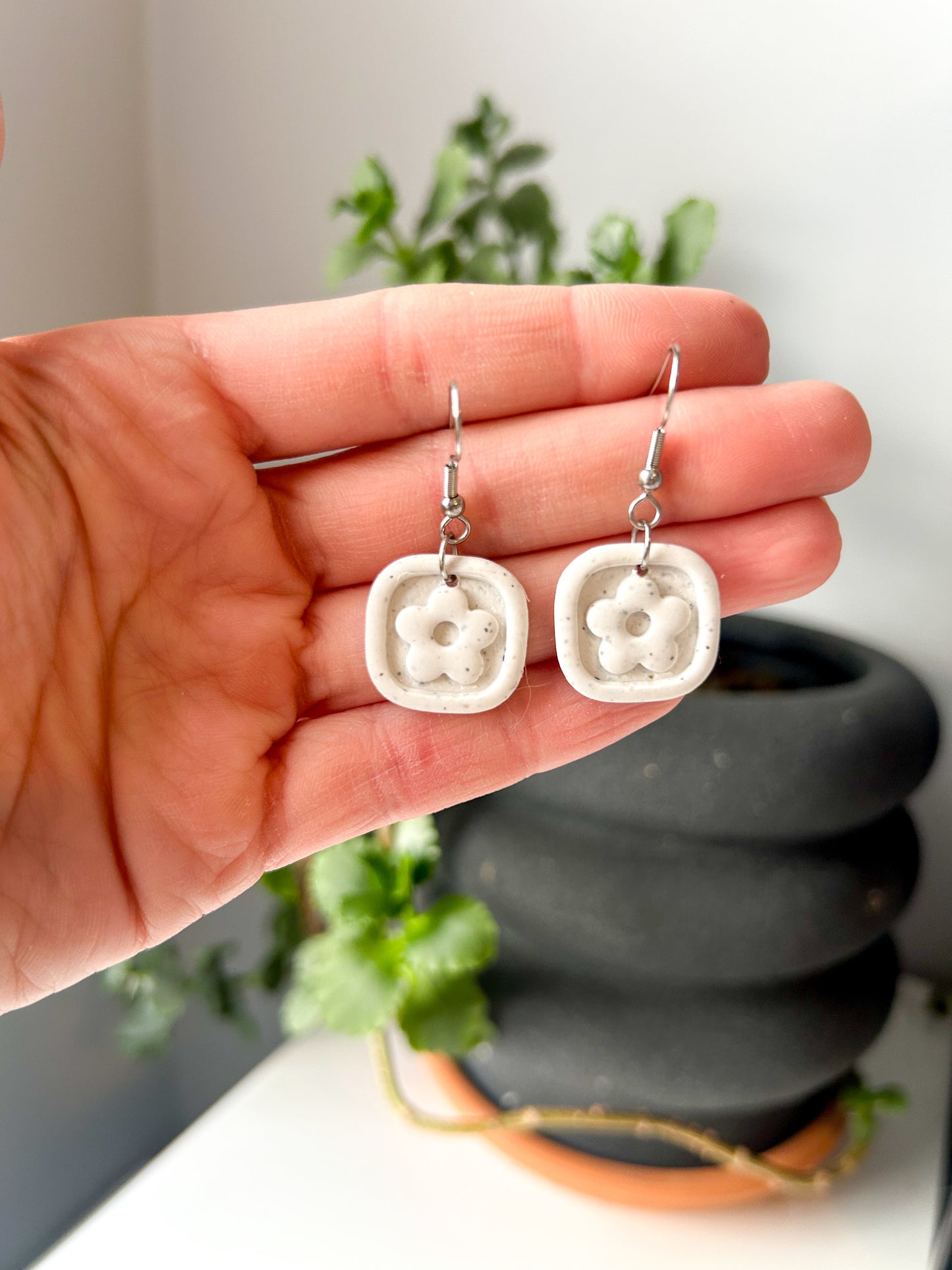 Mini Flower Square Dangles