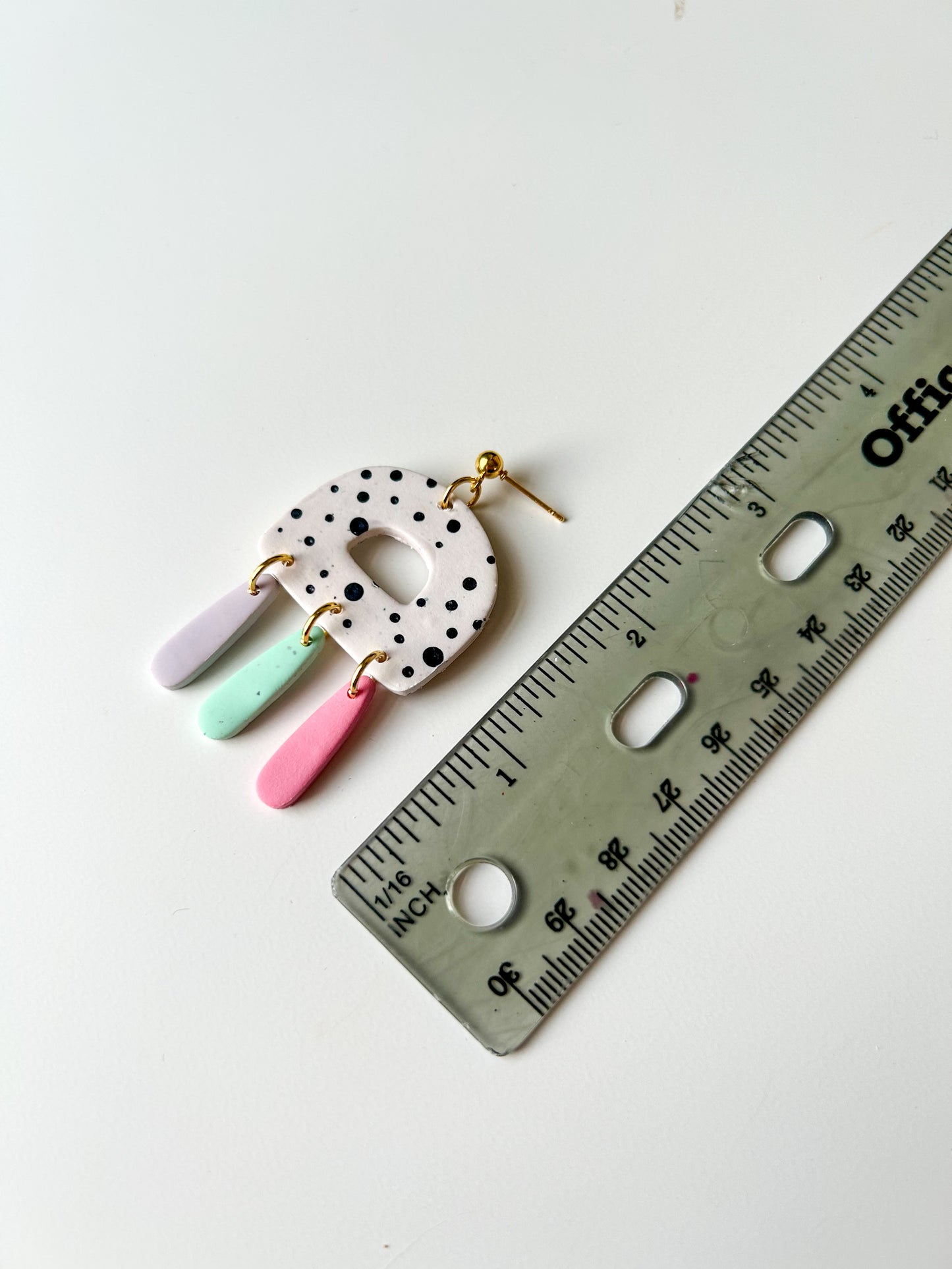 Polkadot Triple Dangles