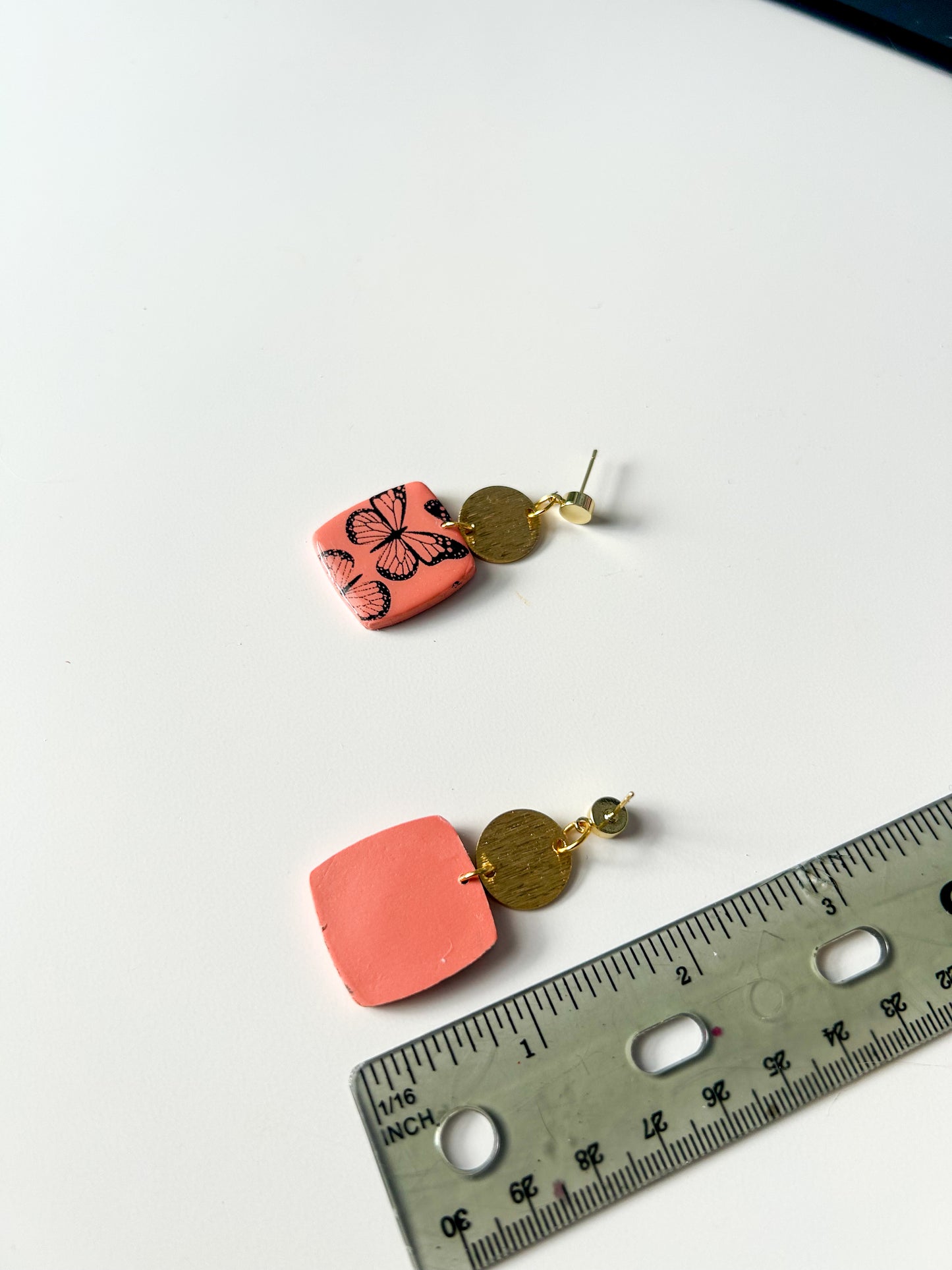 Butterfly Square Dangles