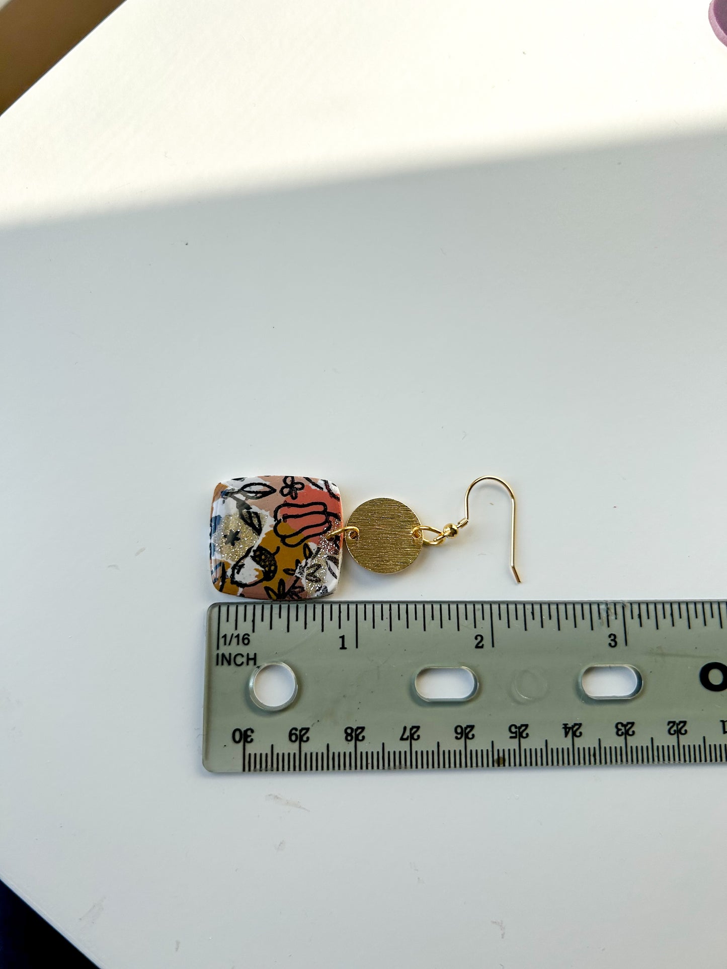 November Terrazzo Dangles