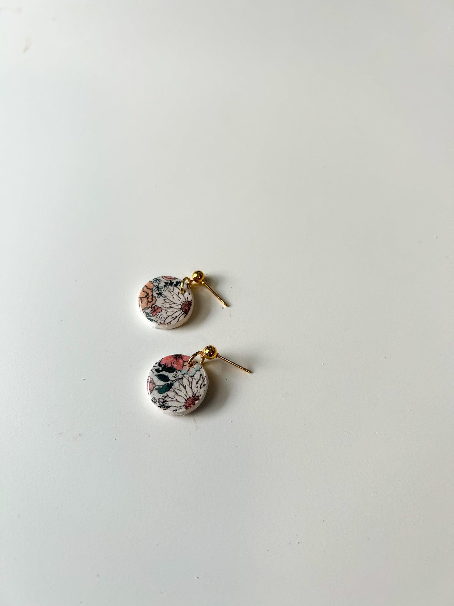 Classic Floral Mini Dangles