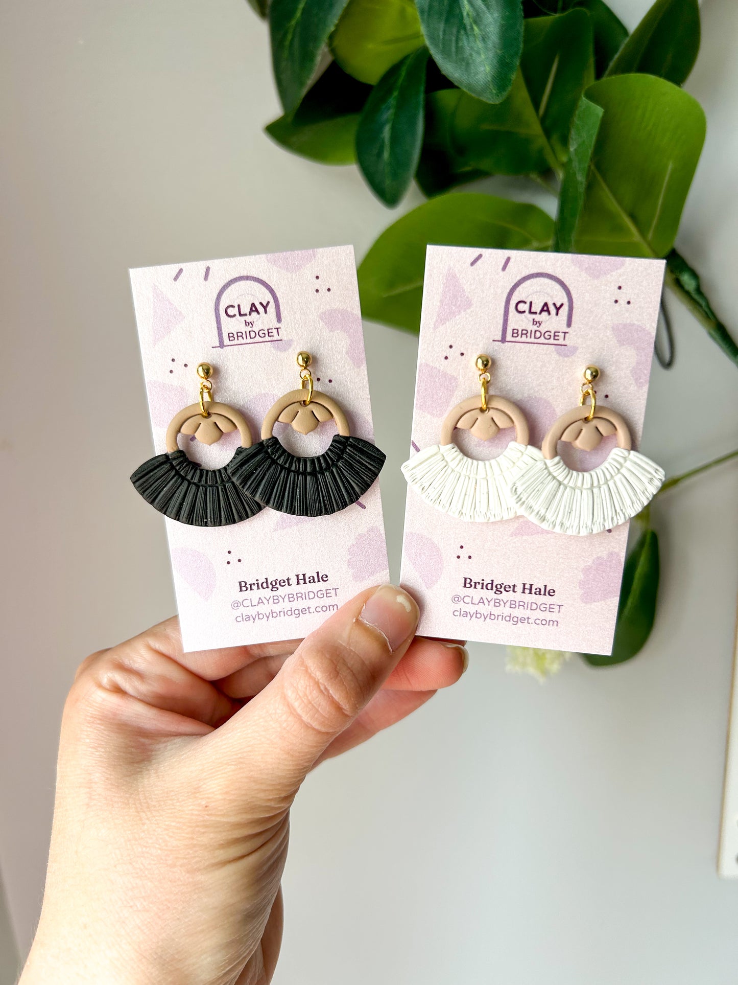 Macrame Fan Dangles