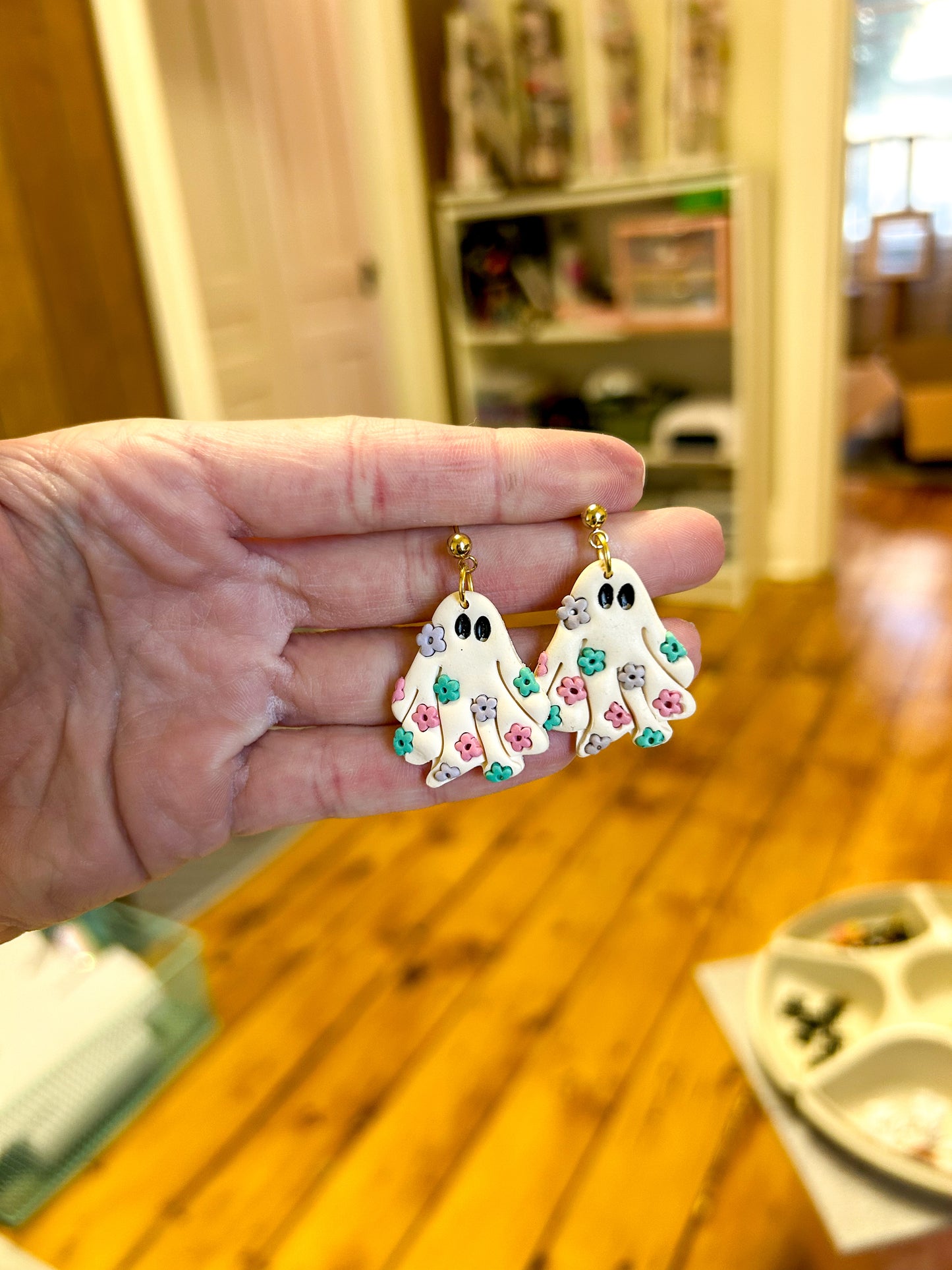 Colorful Flower Ghosts
