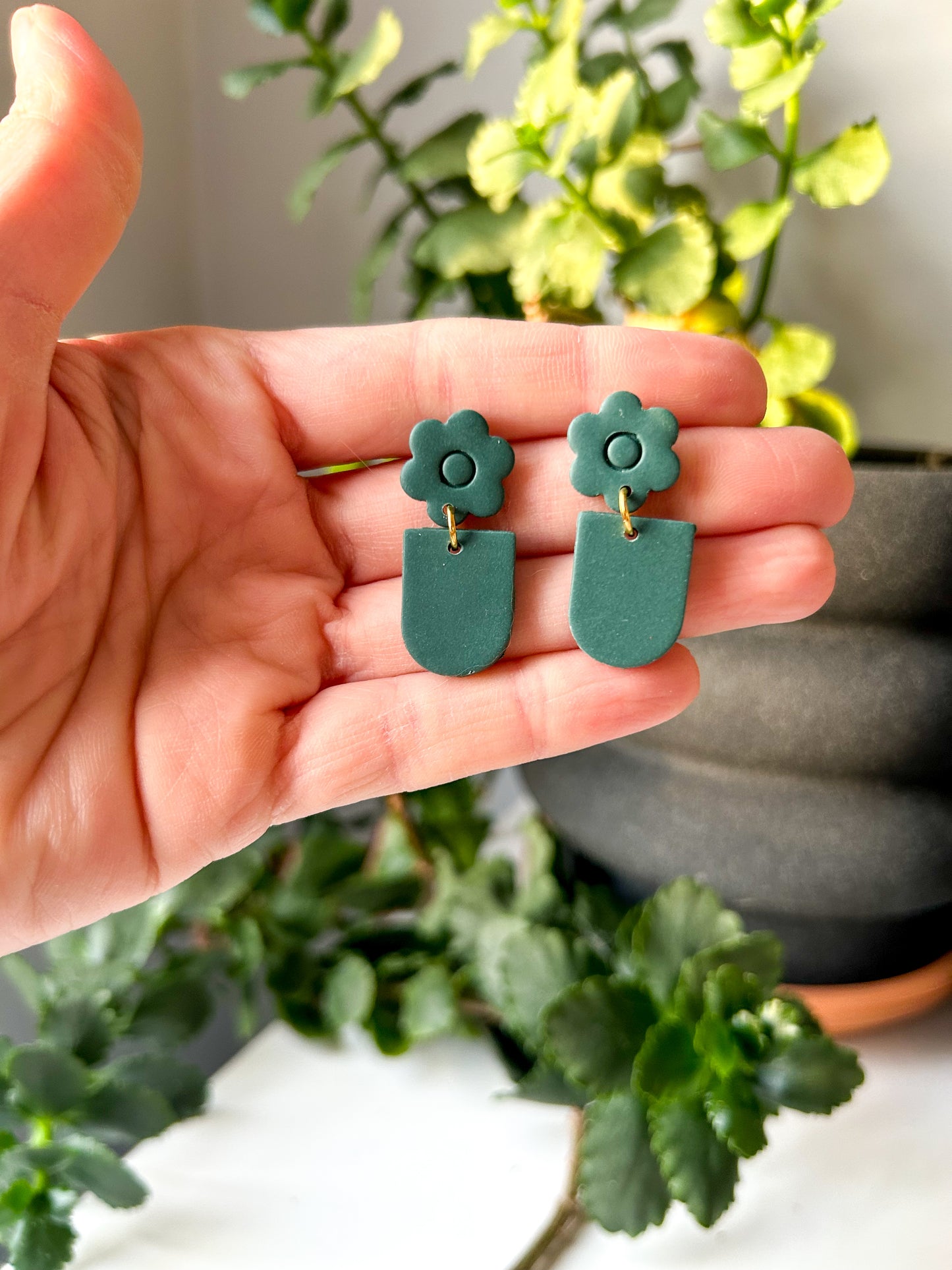 Mini Flower Pot Dangles