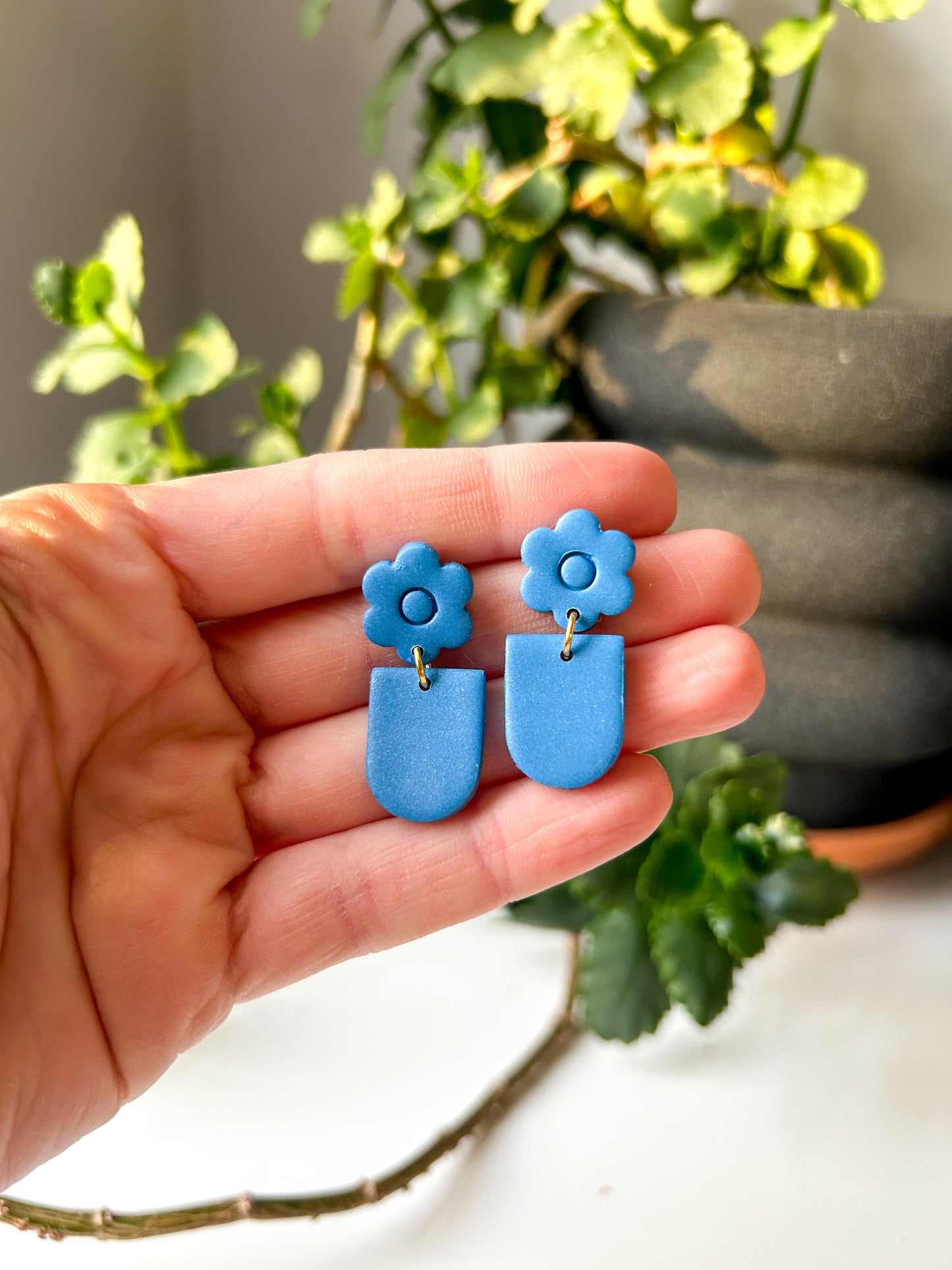 Mini Flower Pot Dangles