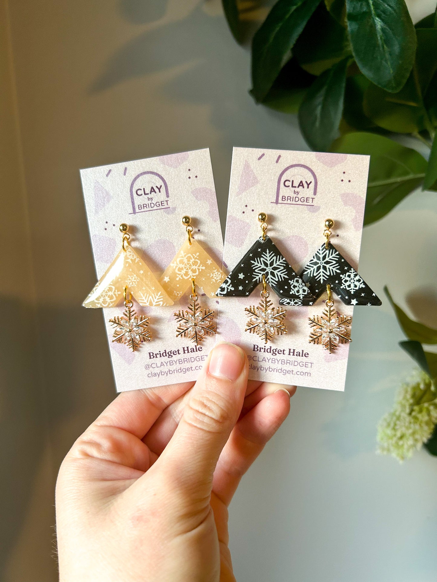 Snowflake Amelia Dangles