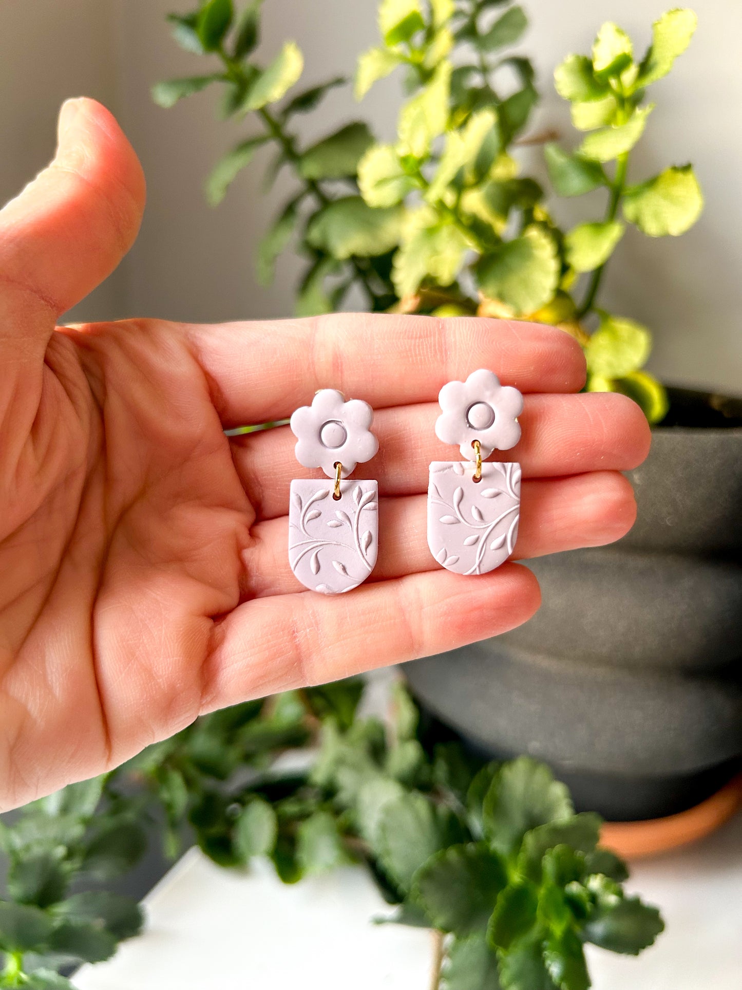 Mini Flower Pot Dangles
