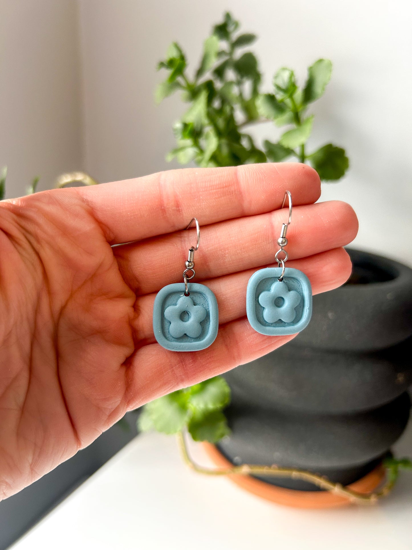 Mini Flower Square Dangles
