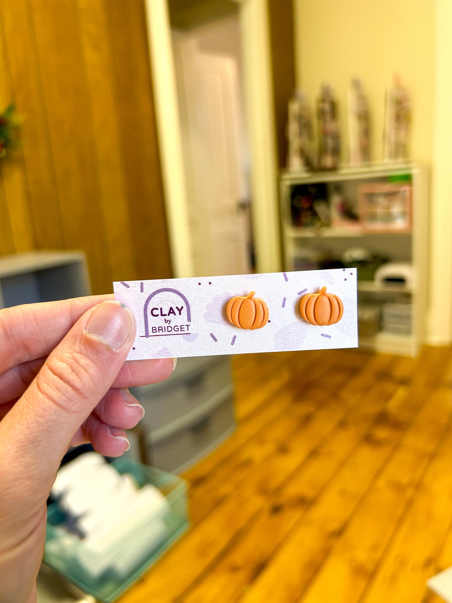 Pumpkin Studs