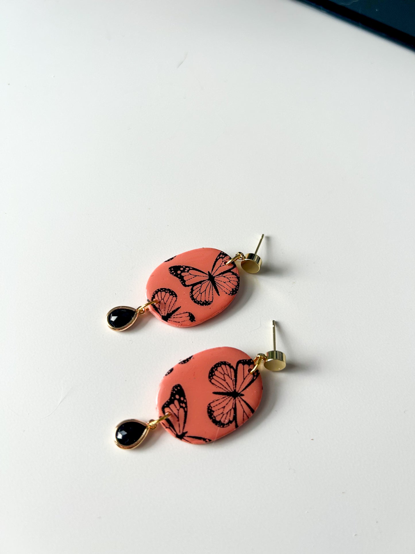 Butterfly Oval Dangles