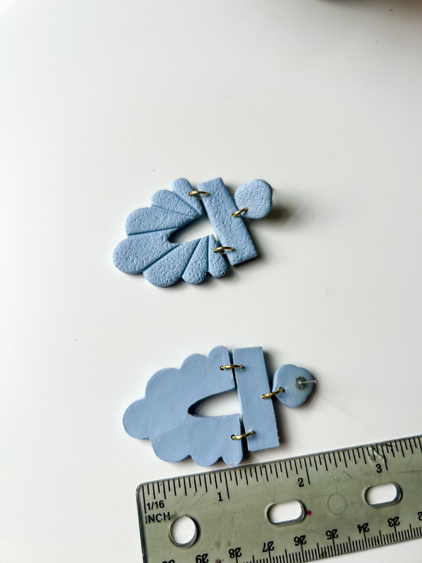 Large Scallop Dangles