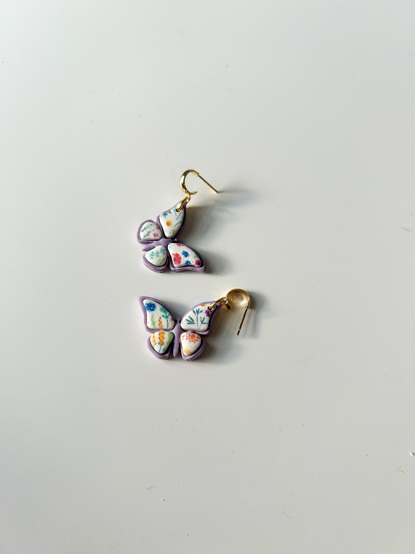 Butterfly Inlay Dangles