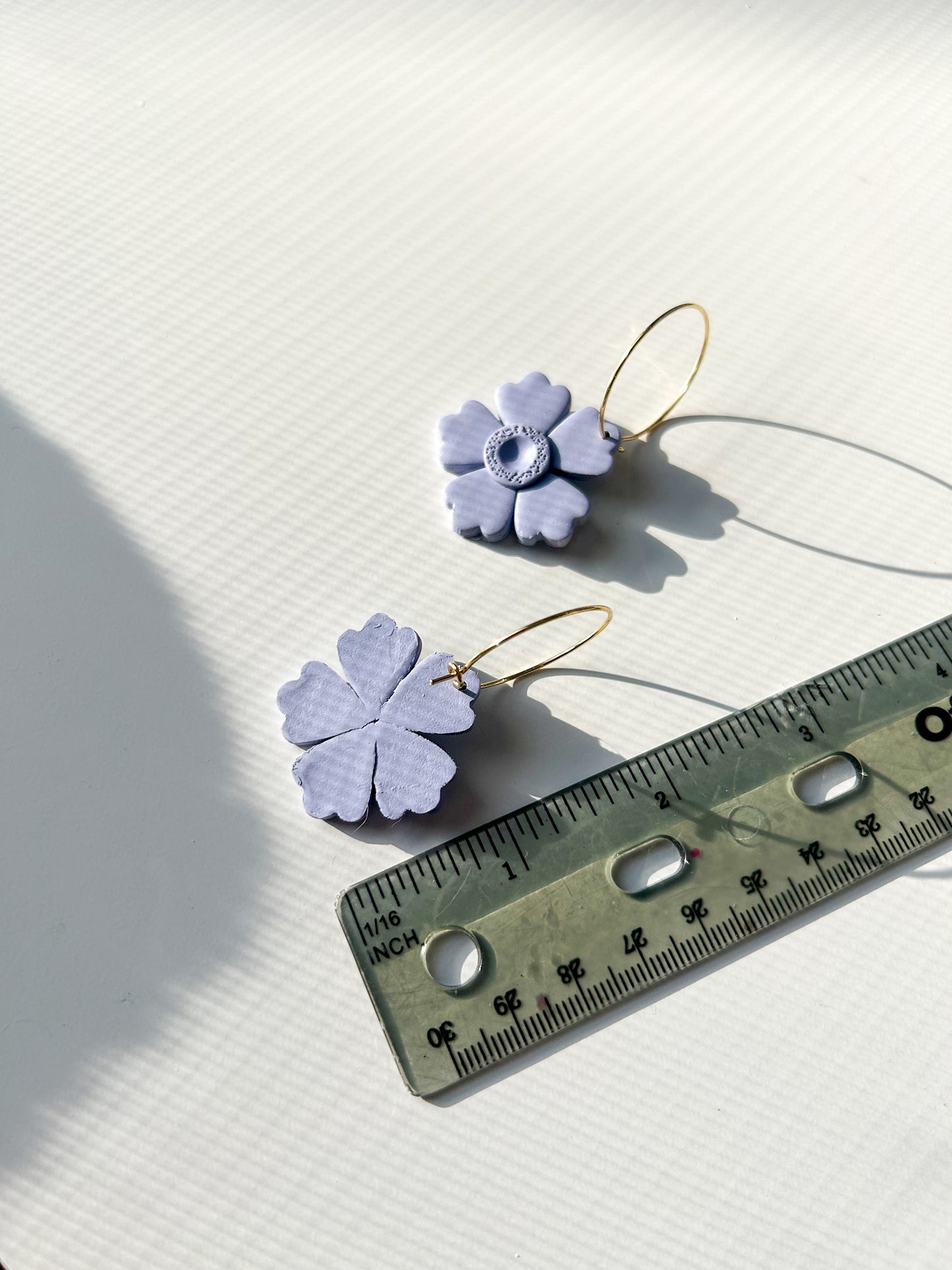 Periwinkle Flower Dangles