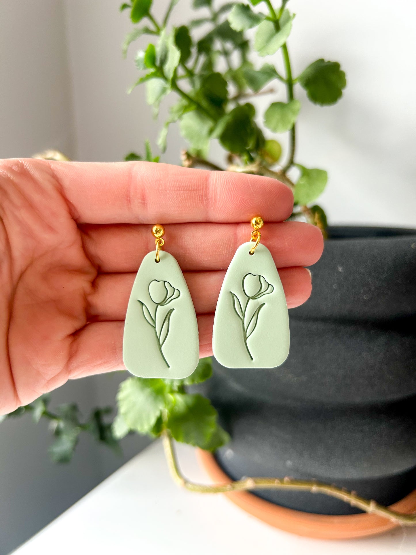 Flower Stamp Dangles