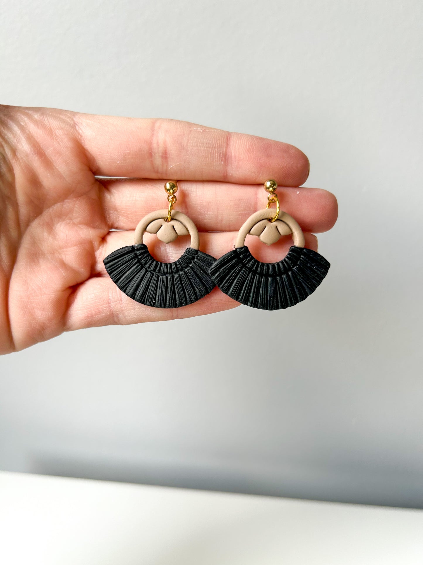 Macrame Fan Dangles
