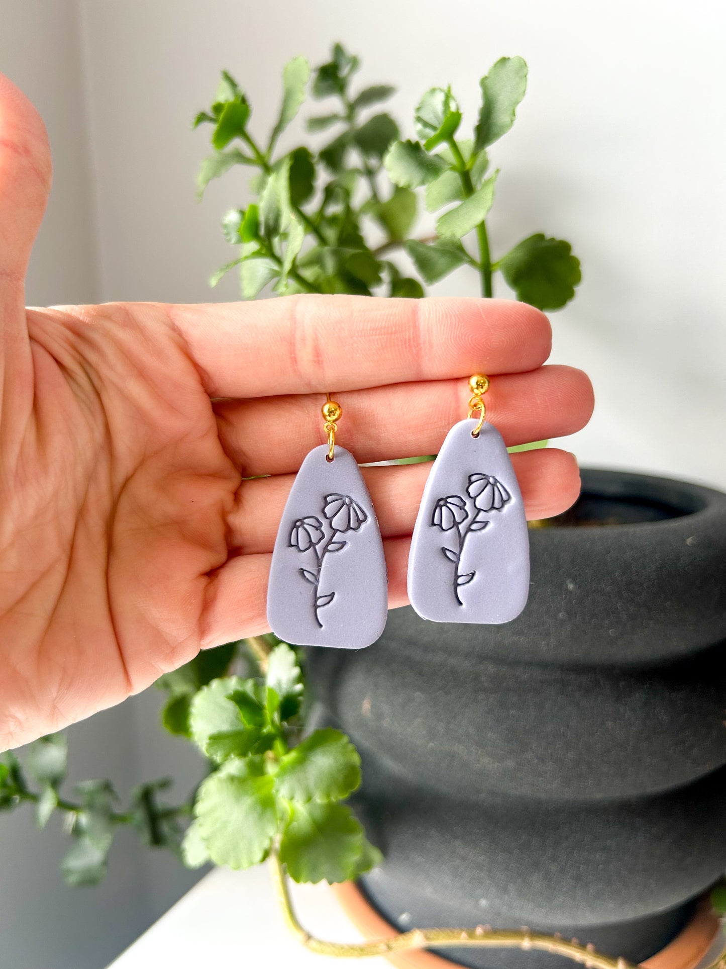 Flower Stamp Dangles