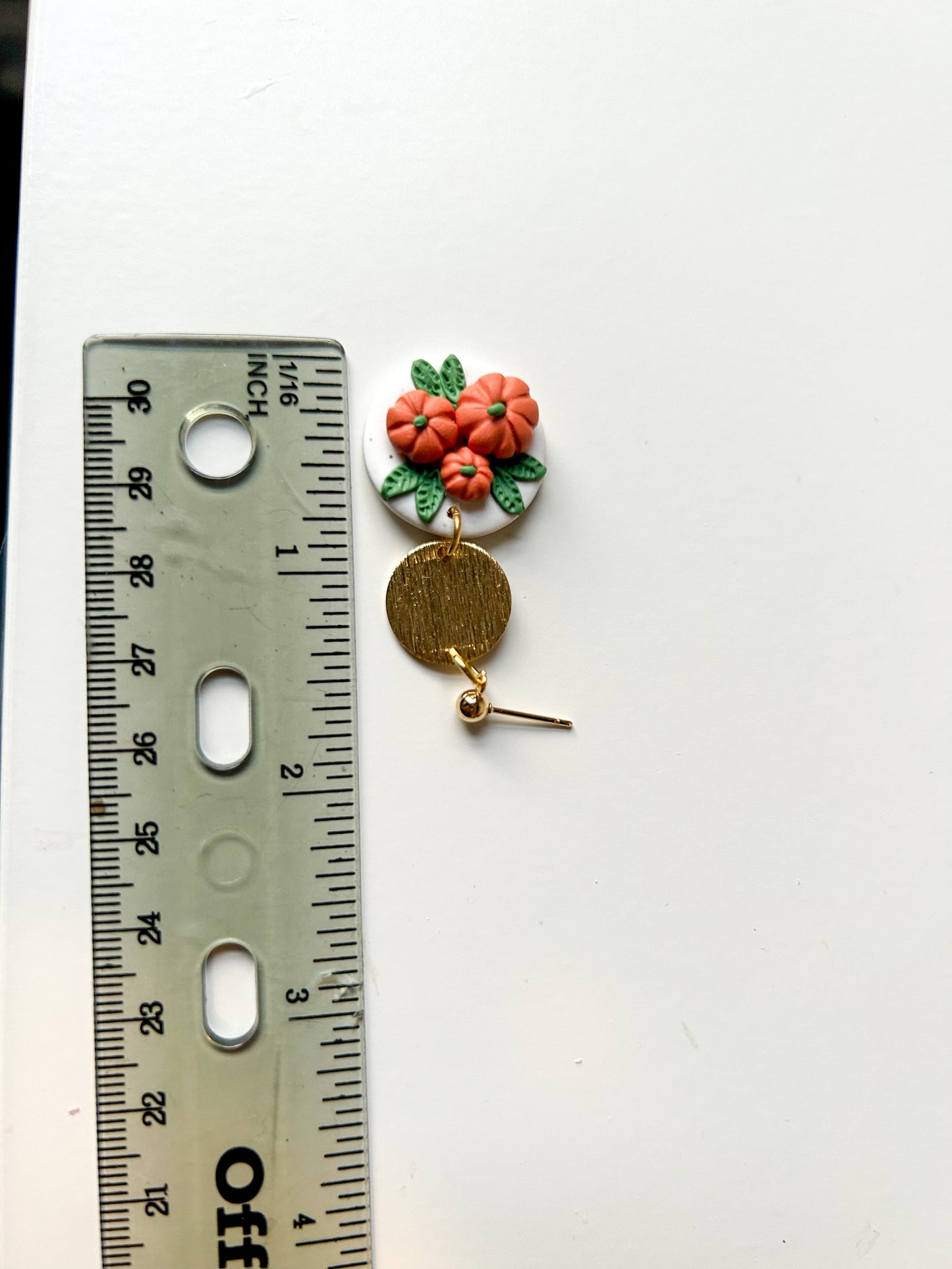 Pumpkin Cluster Dangles Orange