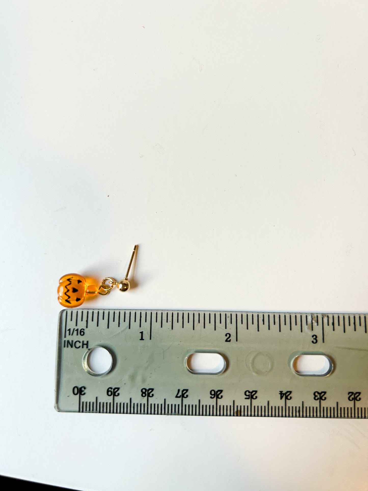 Jack o Lantern Bead Dangle Minis