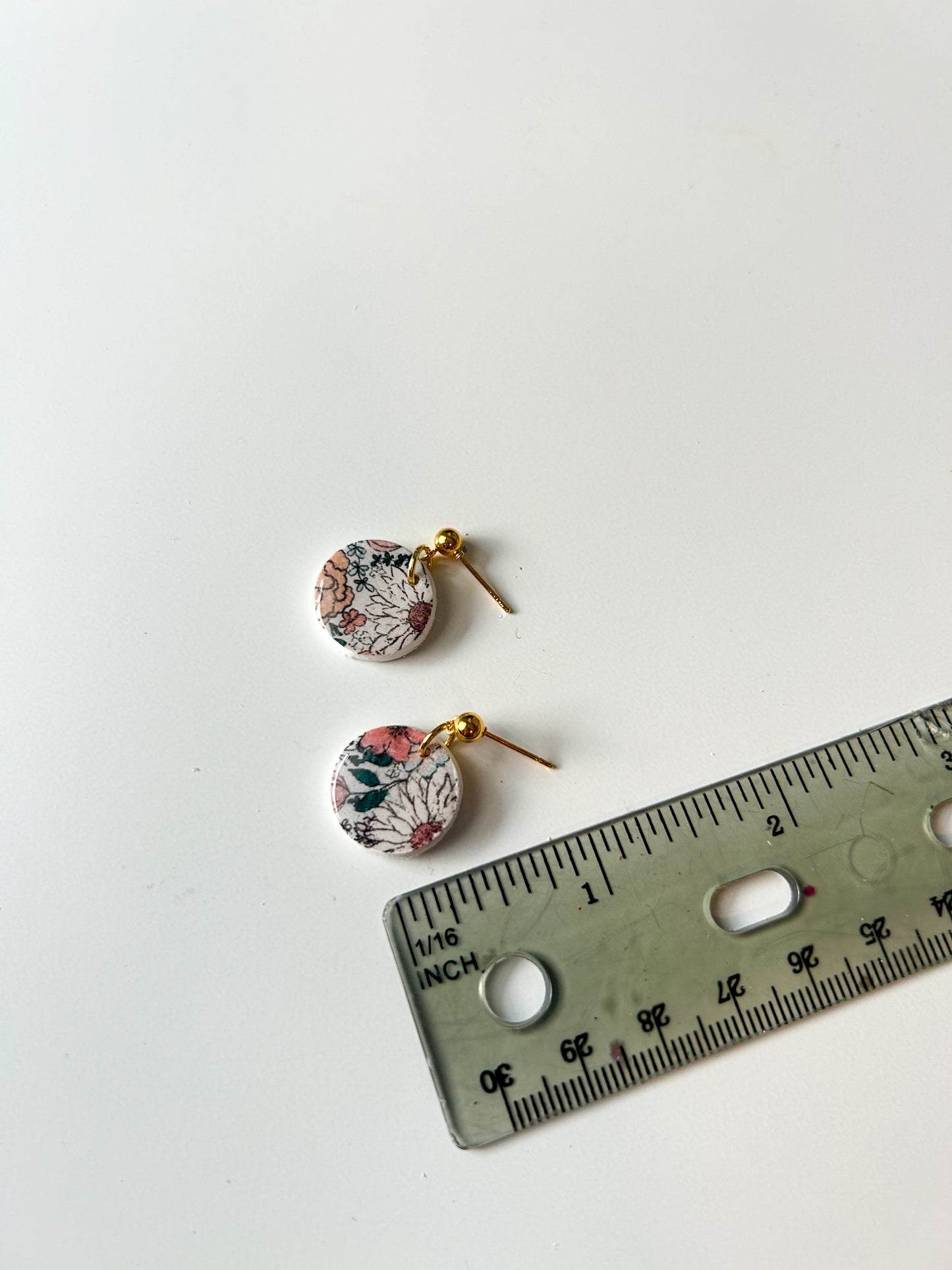 Classic Floral Mini Dangles
