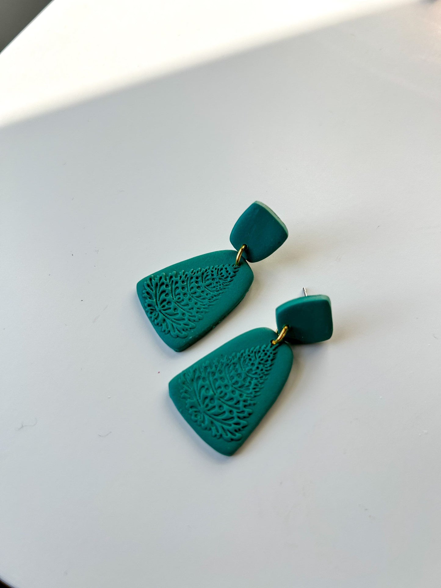 Tree Stencil Dangles