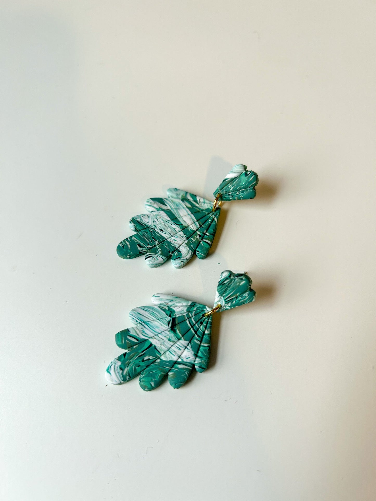 Scallop Swirl Dangles