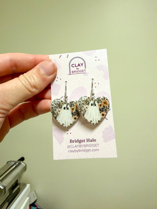 Floral Ghost Hearts