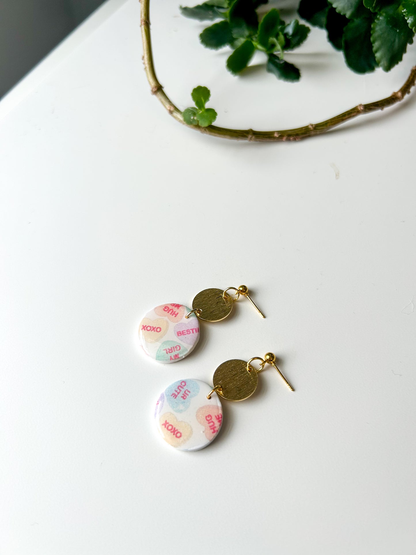 Conversation Heart Rosie Dangles