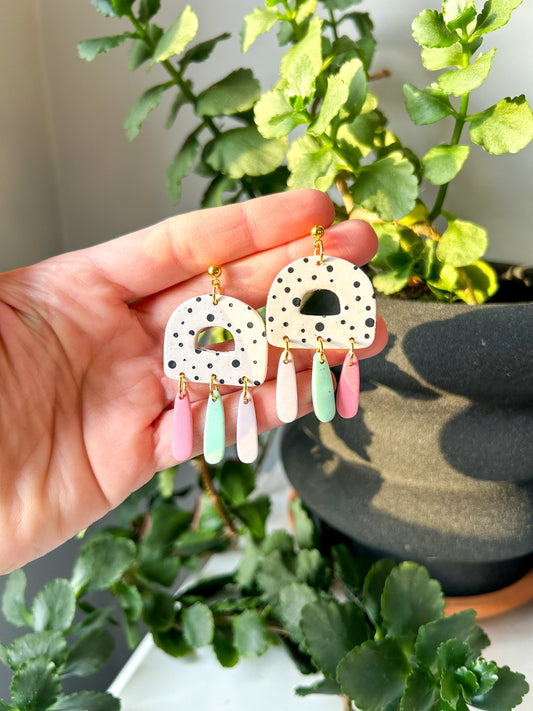 Polkadot Triple Dangles