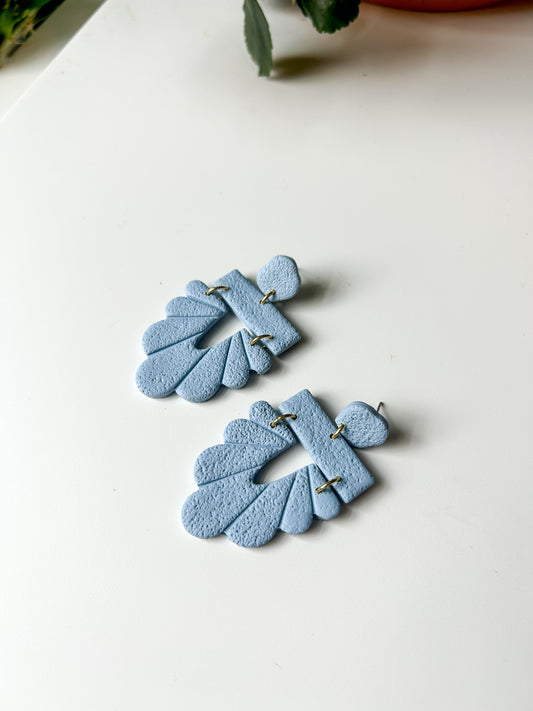 Large Scallop Dangles