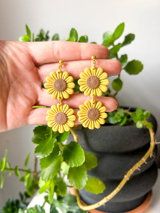 Sunflower Double Dangles