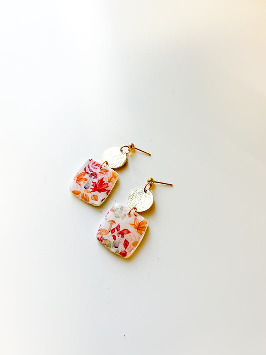 Fall Foliage Square Dangles