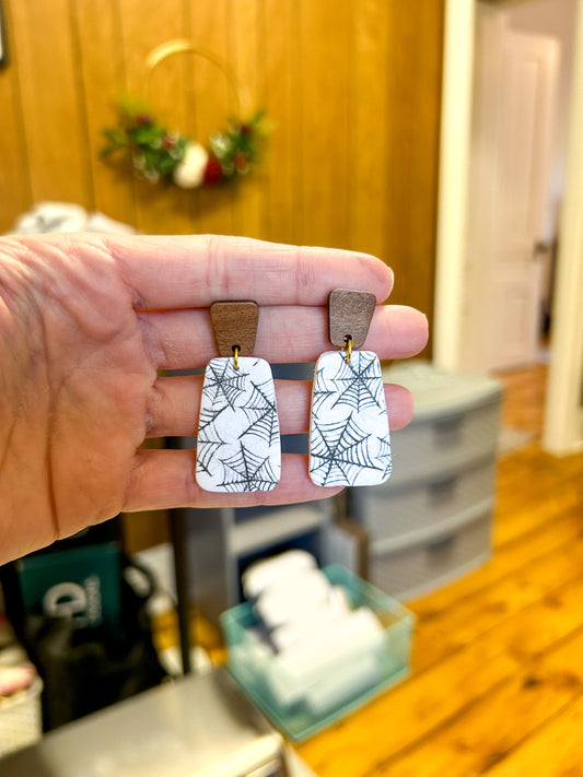 Spiderweb Drop Dangles