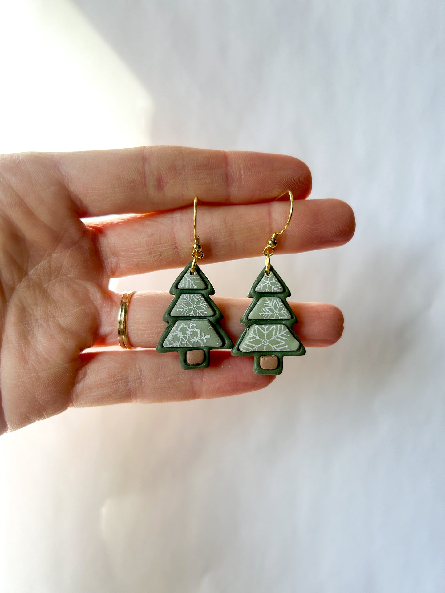 Tree Inlay Dangles