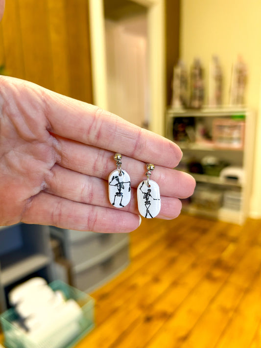 Dancing Skelly Dangles