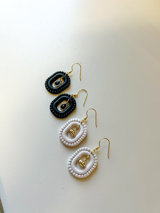 Scallop Frame Cutout Dangles