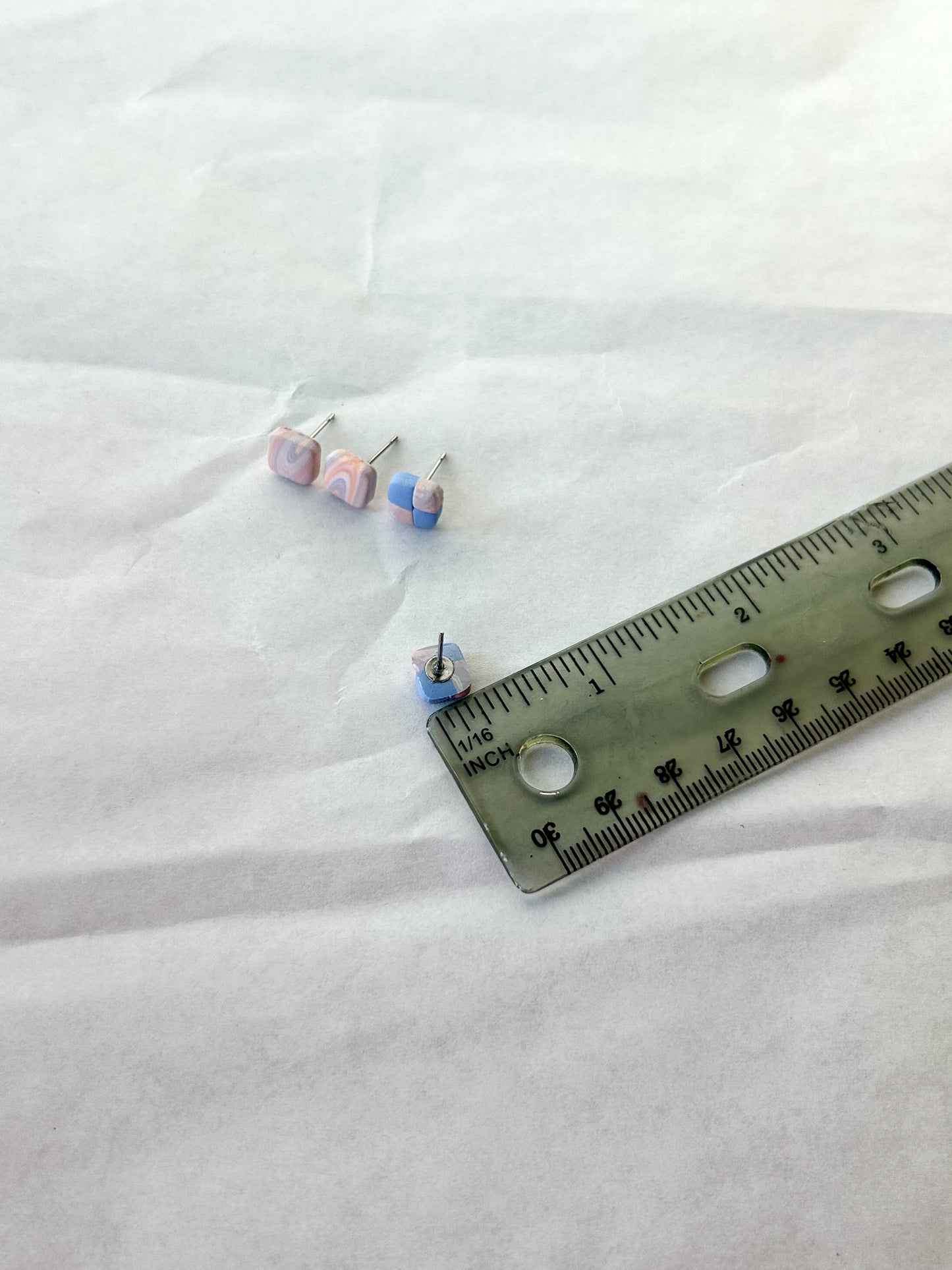 Mini Square Studs