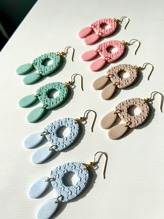 Textured Lulu Dangles