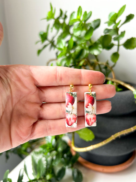 Strawberry Rod Dangles