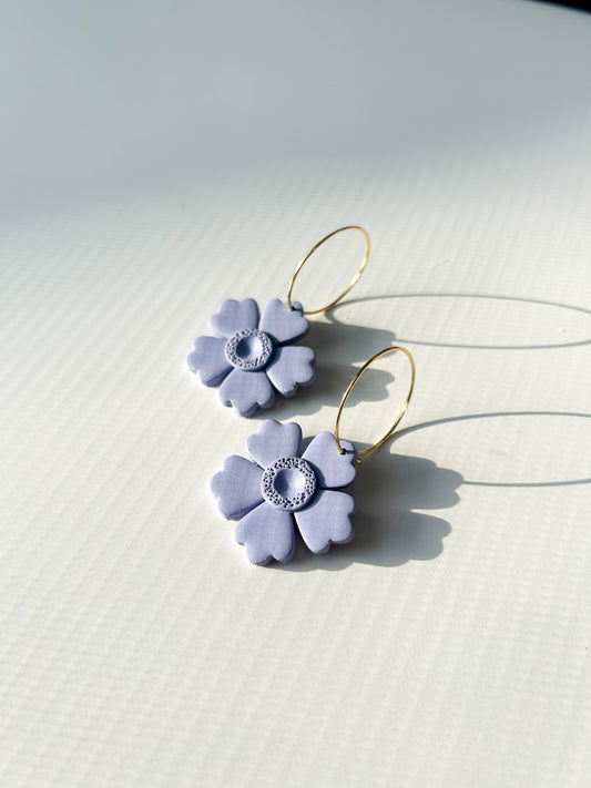 Periwinkle Flower Dangles