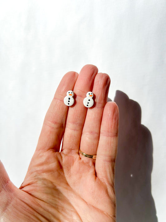 Snowman Studs