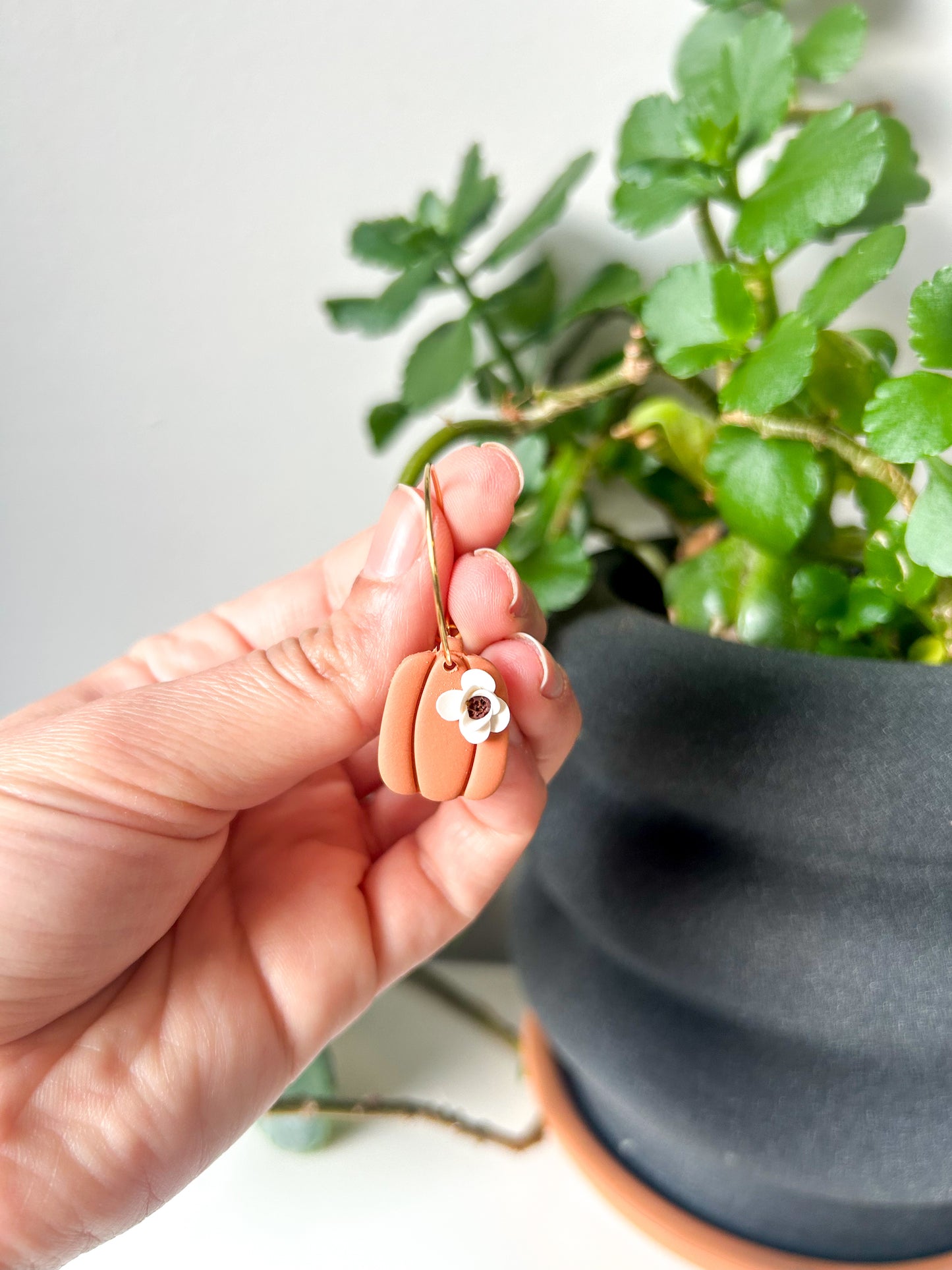 Flower Pumpkin Hoops