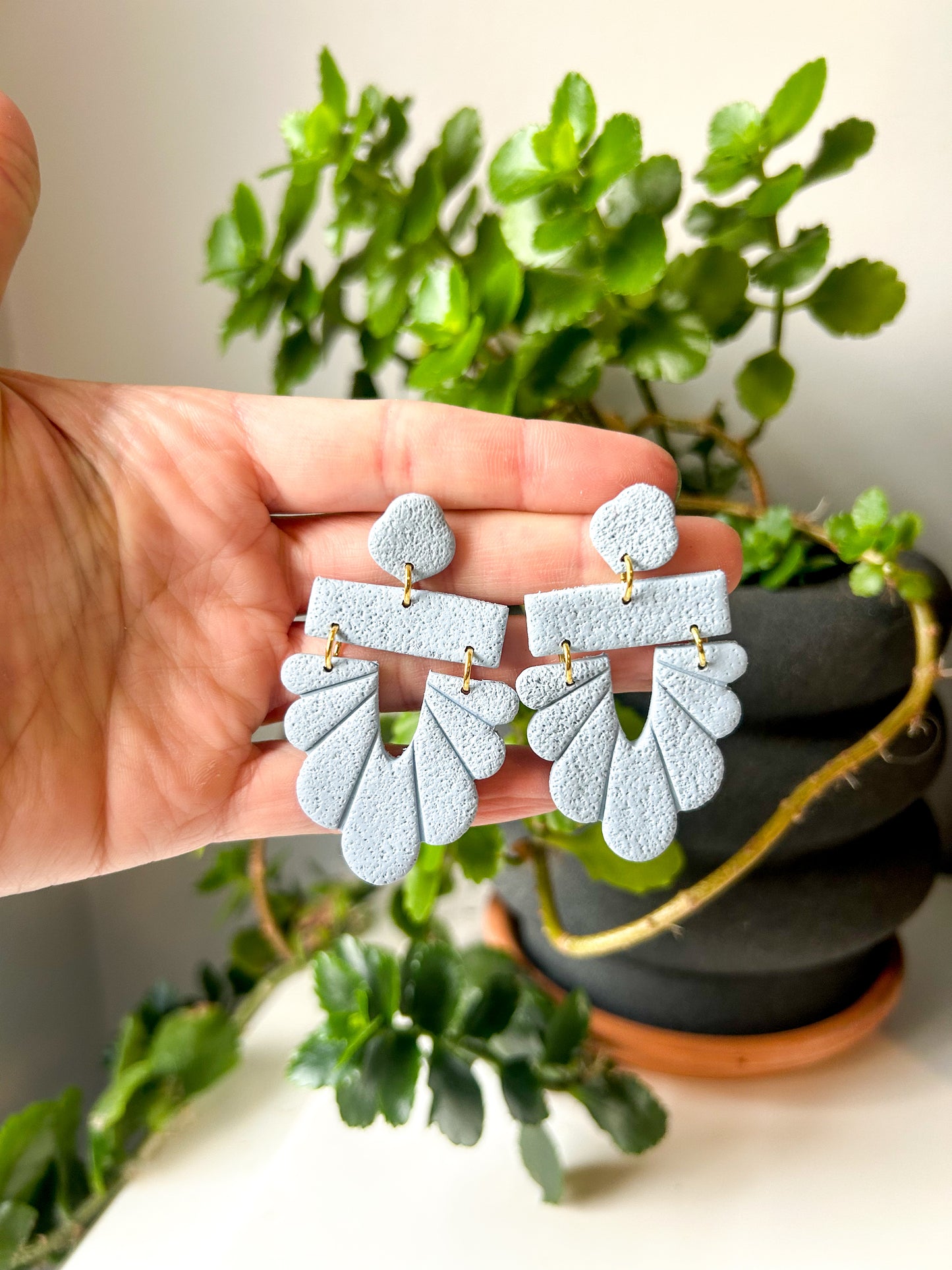 Large Scallop Dangles