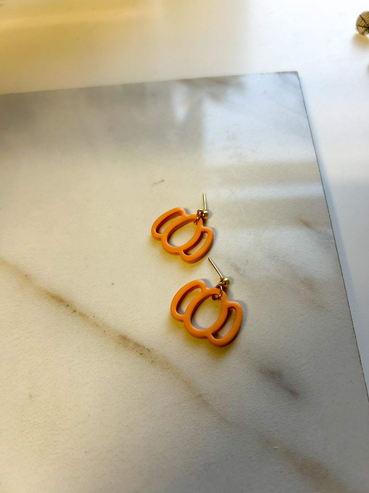Hollow Pumpkin Dangles