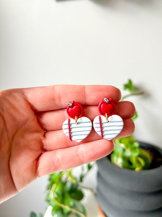 Notebook Heart Dangles