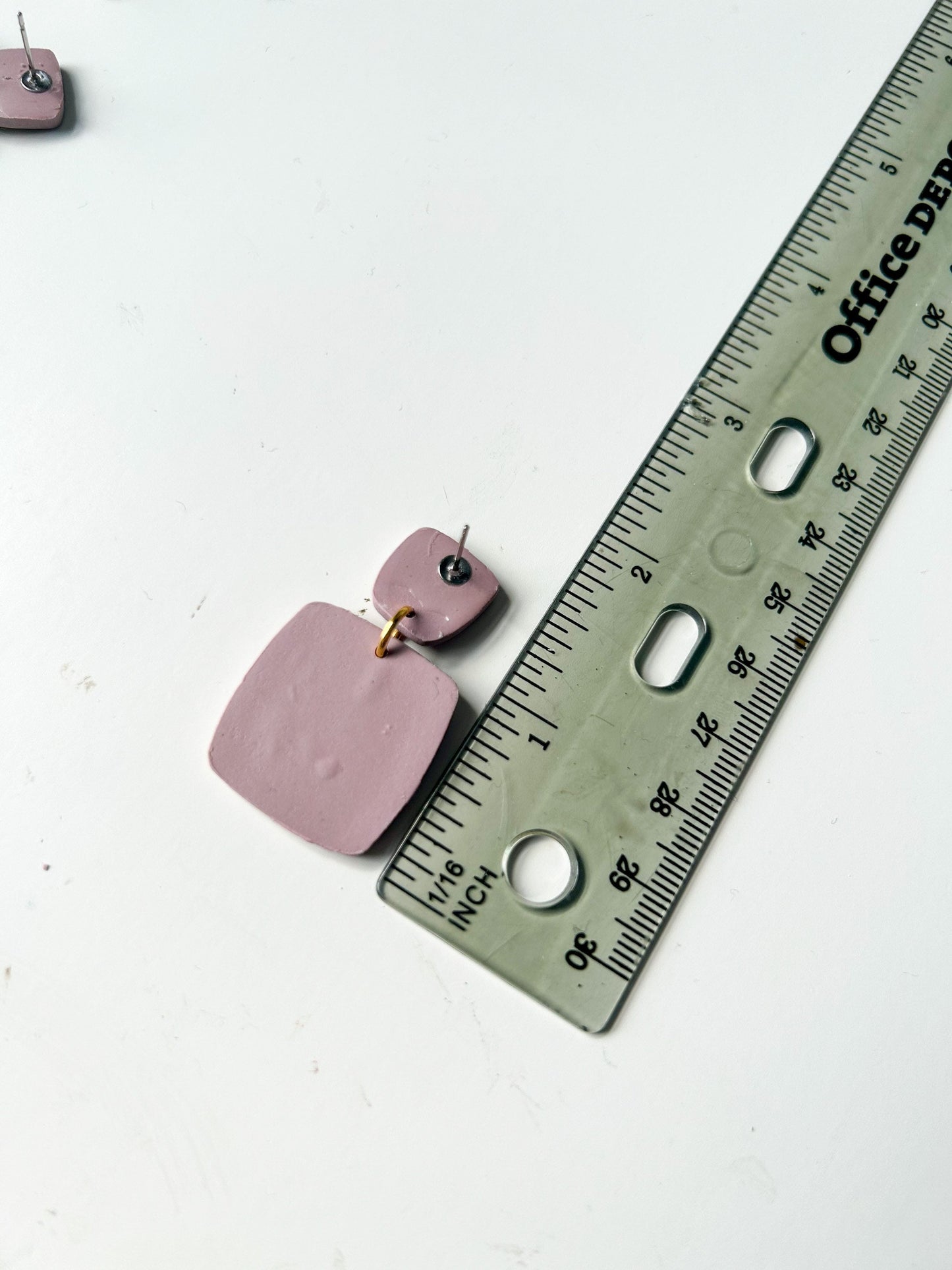 Rounded Square Scallop Dangles