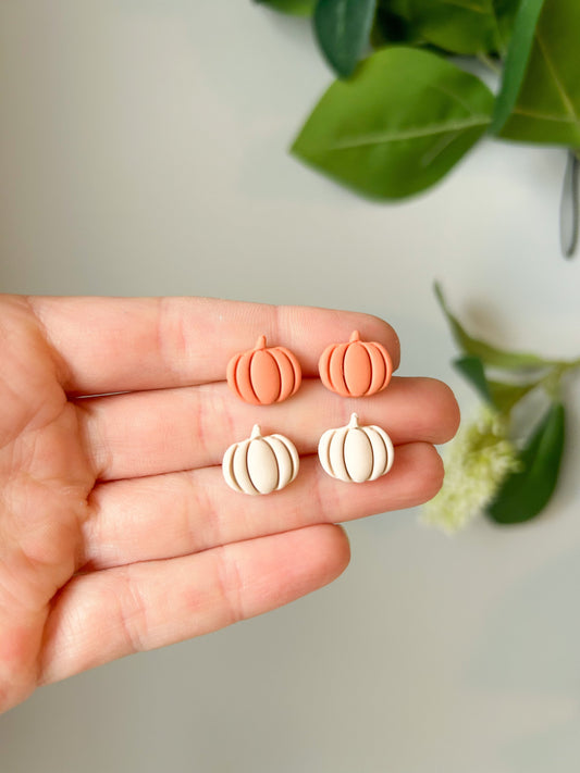 Mini Pumpkin Studs